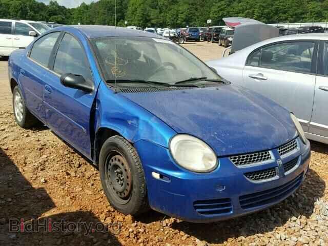 Photo 1B3ES56C45D120853 - DODGE NEON 2005