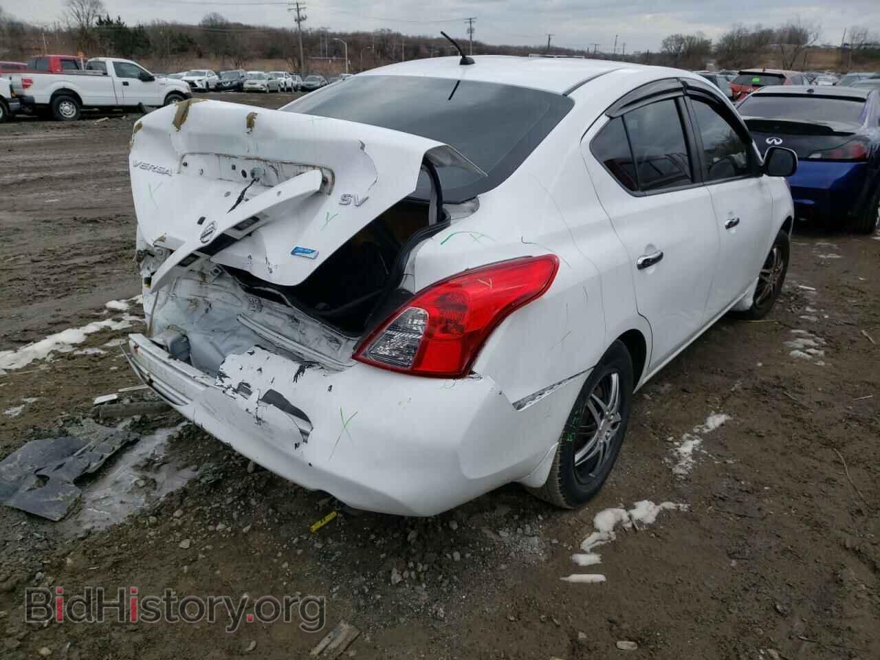 2012 NISSAN VERSA - VIN: 3N1CN7AP1CL867680 - Фото 4