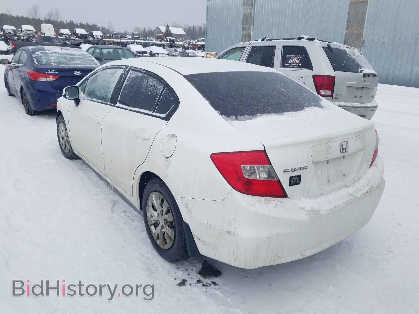 2012 HONDA CIVIC - VIN: 2HGFB2F44CH120220 - Фото 3