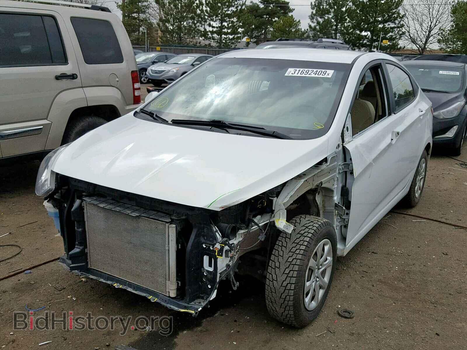 2013 HYUNDAI ACCENT - VIN: KMHCT4AE7DU408785 - Фото 2