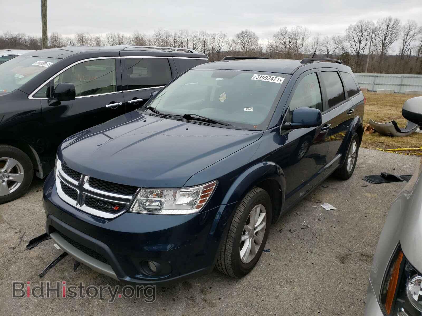 2014 DODGE JOURNEY - VIN: 3C4PDCBBXET180889 - Фото 2