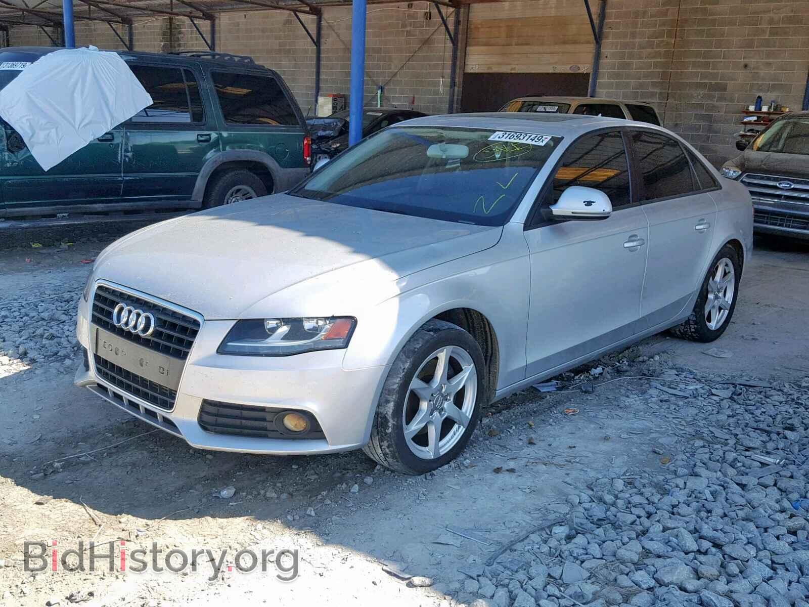 2009 AUDI A4 - VIN: WAULF78K09A053781 - Фото 2