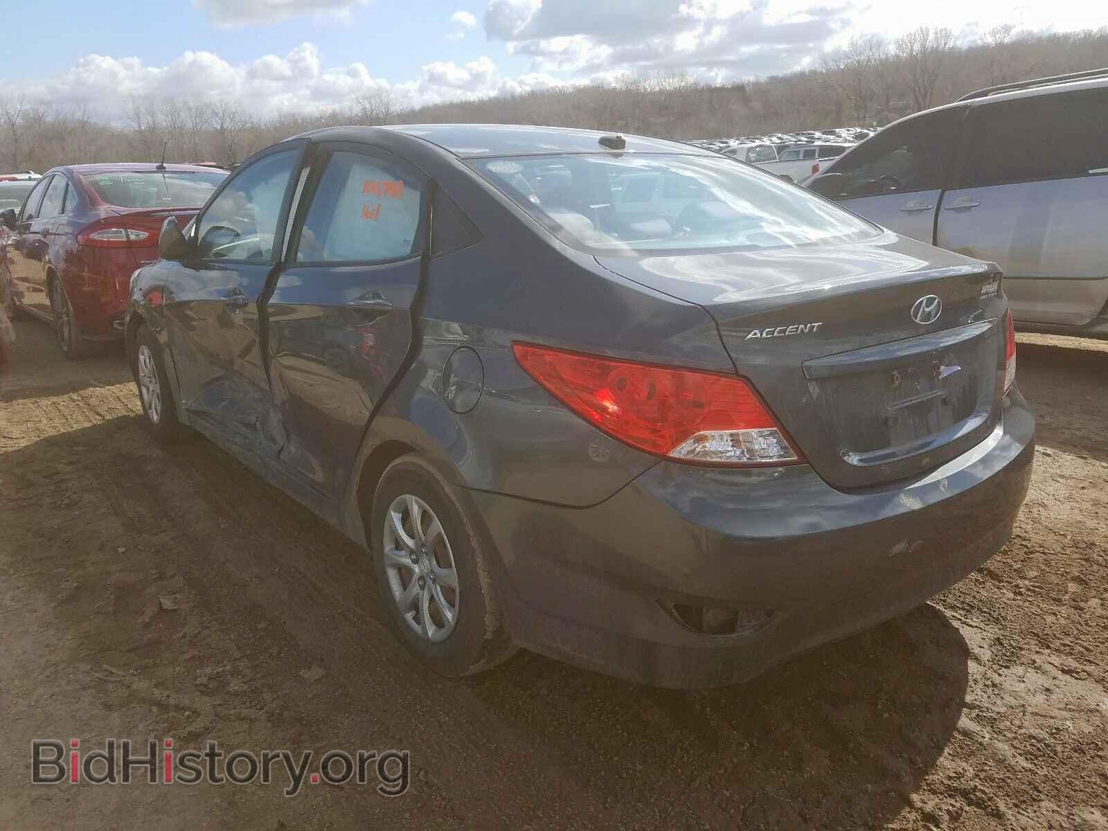 2013 HYUNDAI ACCENT - VIN: KMHCT4AE1DU327930 - Фото 3