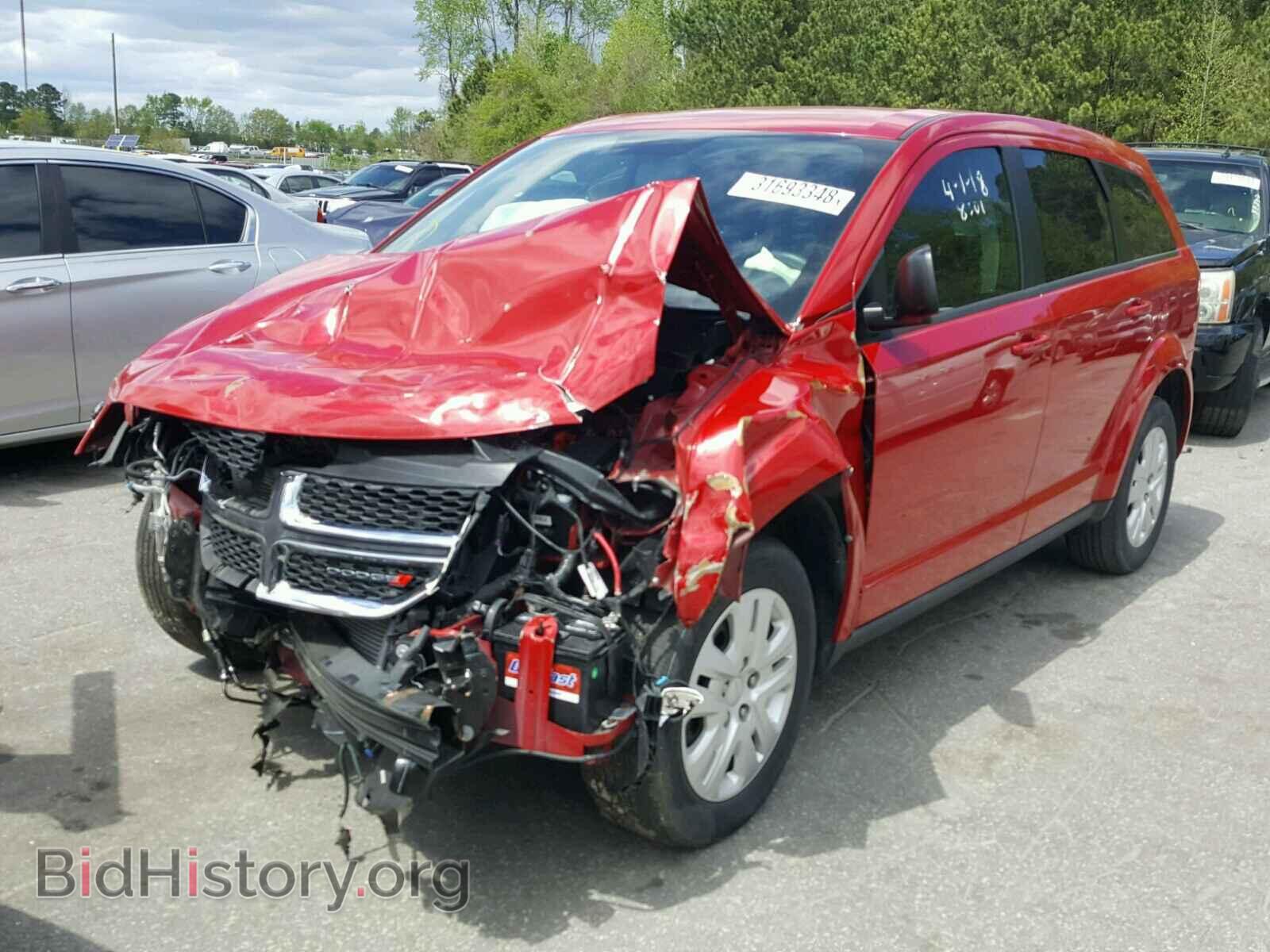 2014 DODGE JOURNEY SE - VIN: 3C4PDCAB2ET166020 - Фото 2