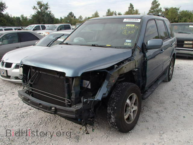 2006 HONDA PILOT - VIN: 5FNYF28456B051900 - Фото 2