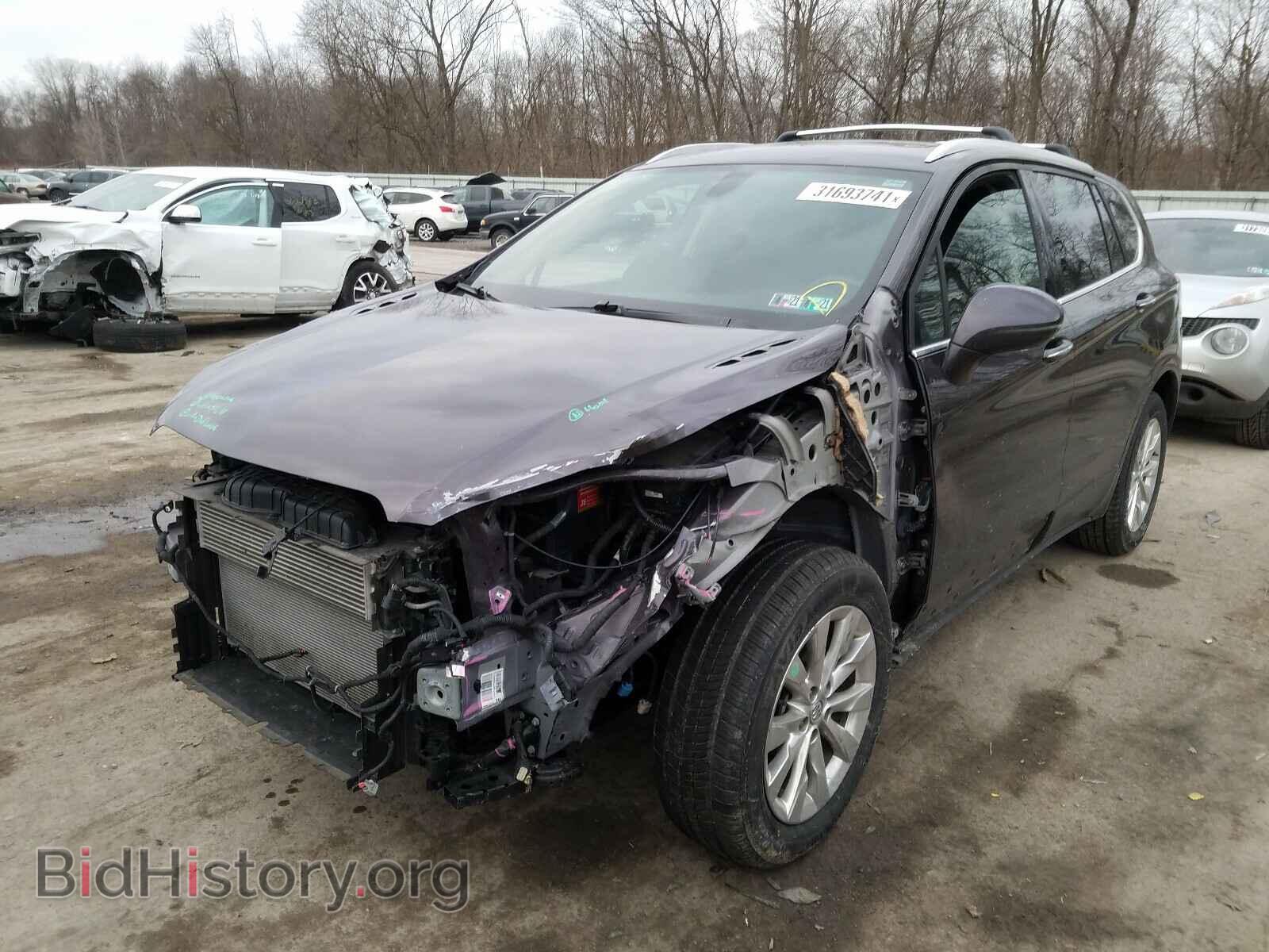 2017 BUICK ENVISION - VIN: LRBFXDSA2HD118847 - Фото 2