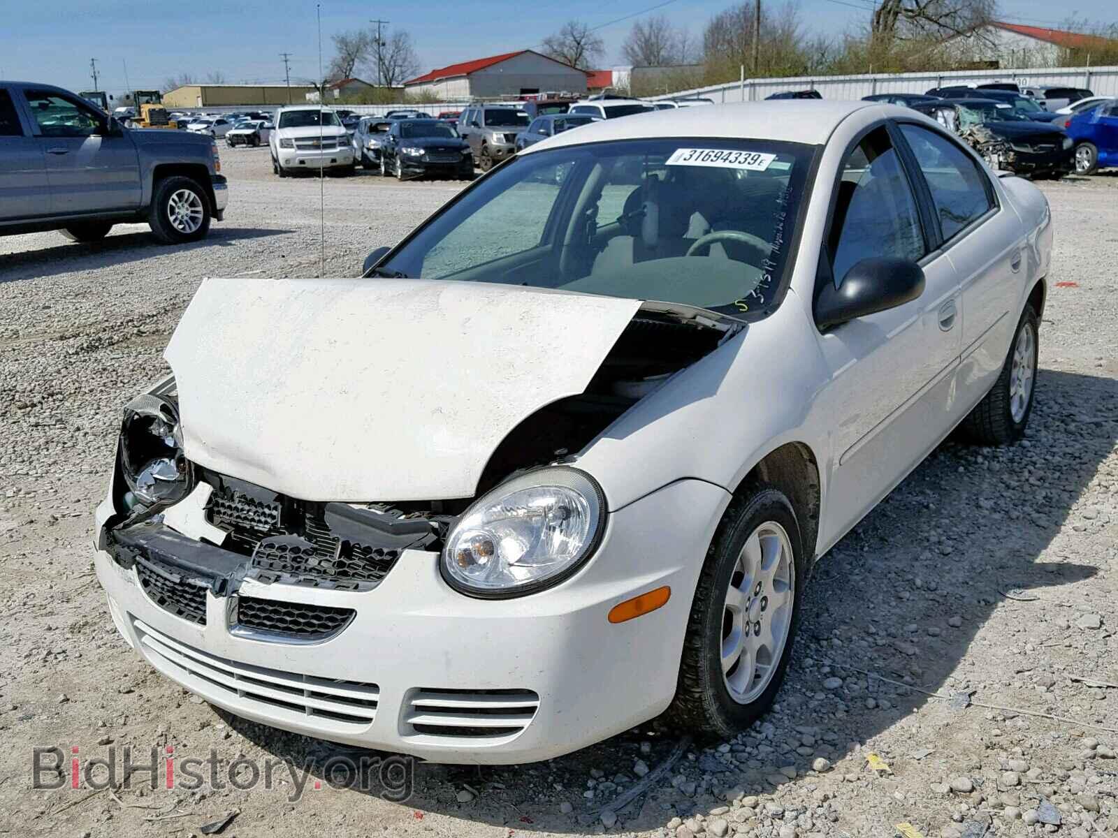 2005 DODGE NEON - VIN: 1B3ES56C65D171982 - Фото 2