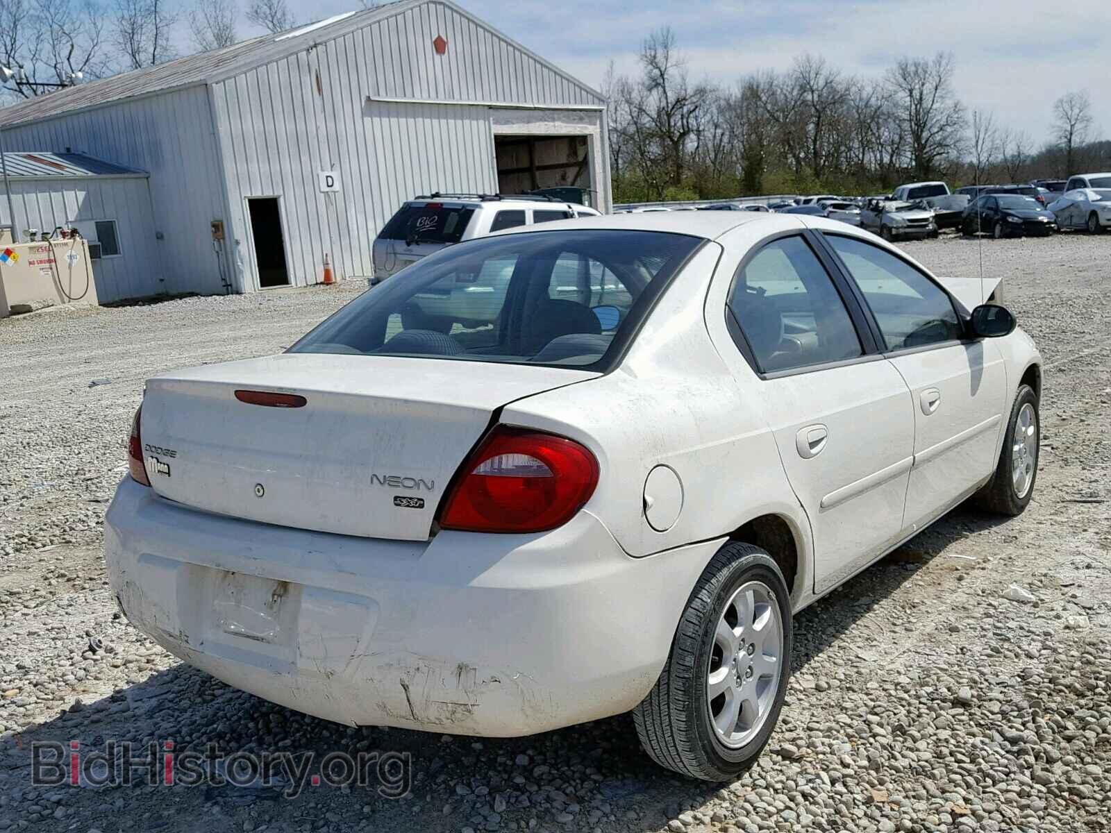 2005 DODGE NEON - VIN: 1B3ES56C65D171982 - Фото 4