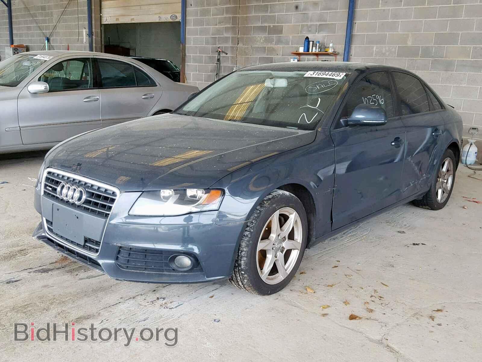 2009 AUDI A4 - VIN: WAULF78K19N017185 - Фото 2