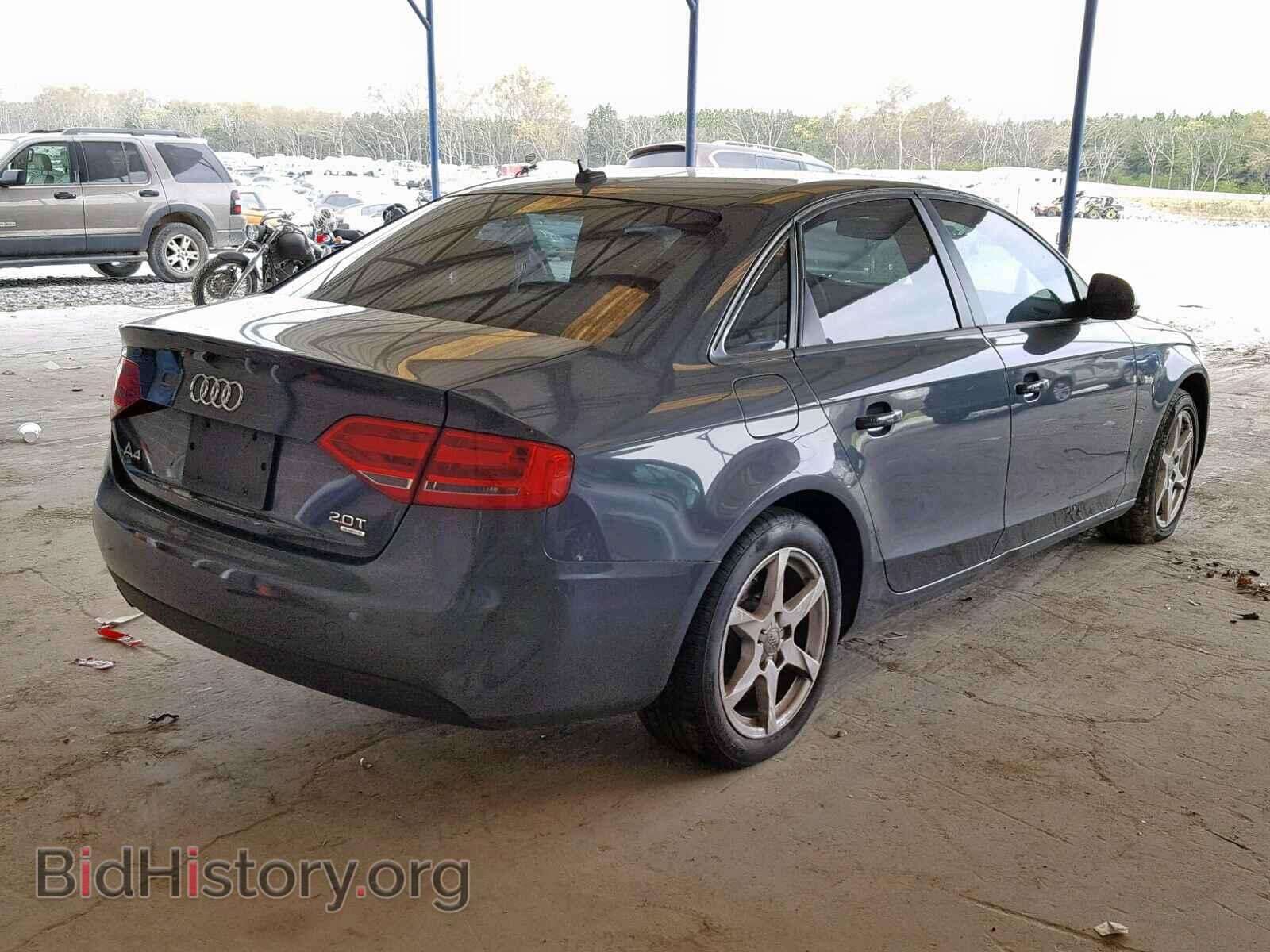 2009 AUDI A4 - VIN: WAULF78K19N017185 - Фото 4
