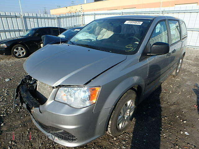 2013 DODGE CARAVAN - VIN: 2C4RDGBG6DR638957 - Фото 2
