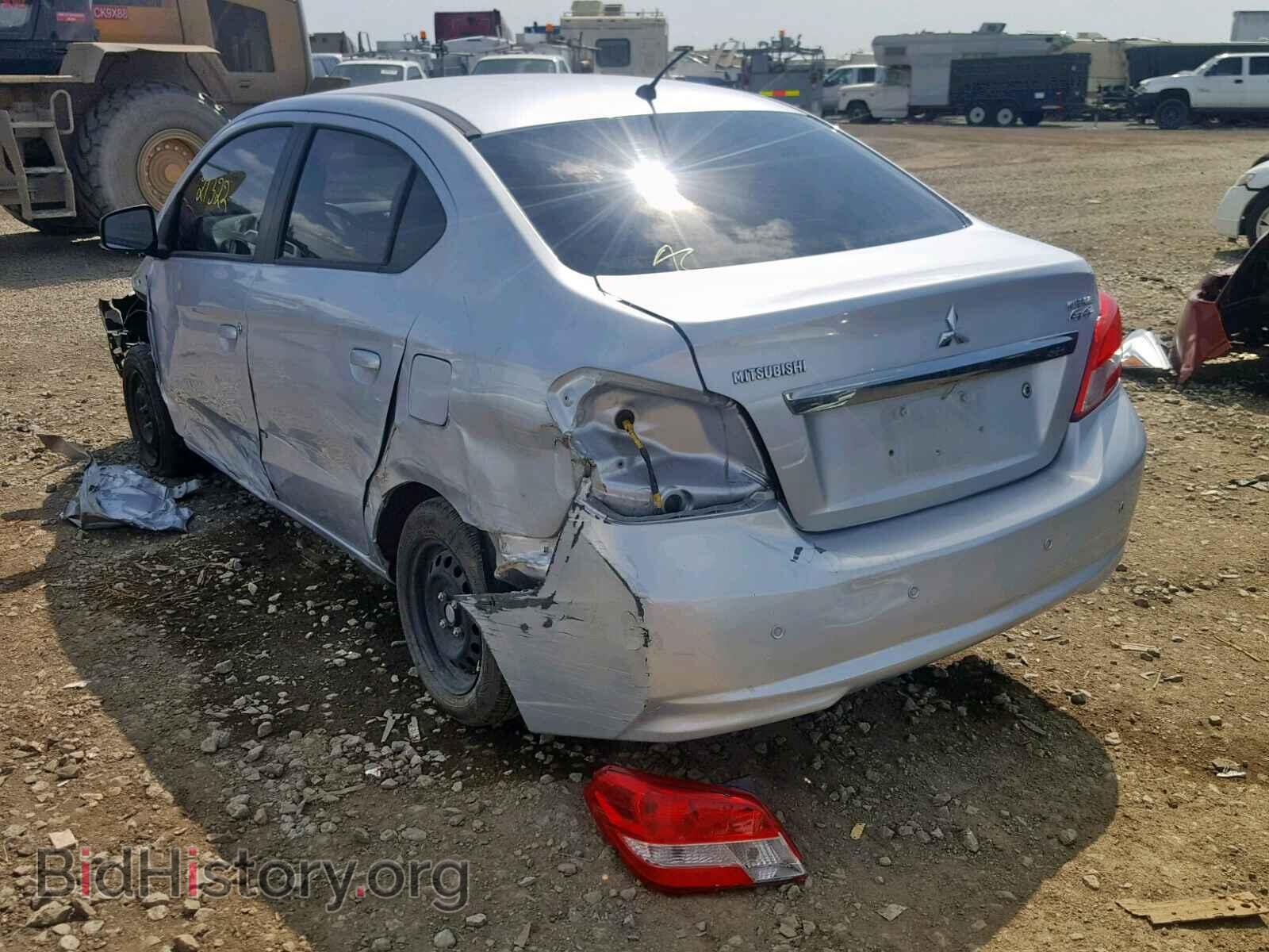 2017 MITSUBISHI MIRAGE - VIN: ML32F3FJ0HHF09694 - Фото 3