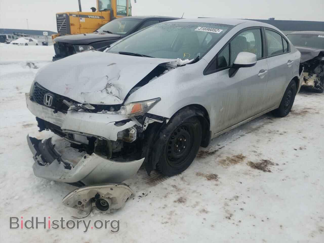 2013 HONDA CIVIC - VIN: 2HGFB2F43DH009823 - Фото 2
