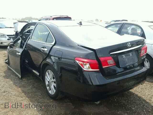 2011 LEXUS ES350 - VIN: JTHBK1EG9B2464408 - Фото 3