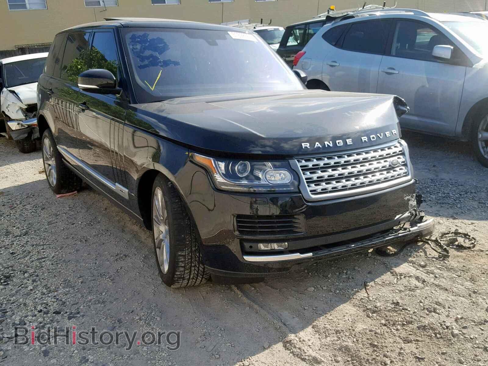 Photo SALGS3EF8GA294140 - LAND ROVER RANGE ROVE 2016