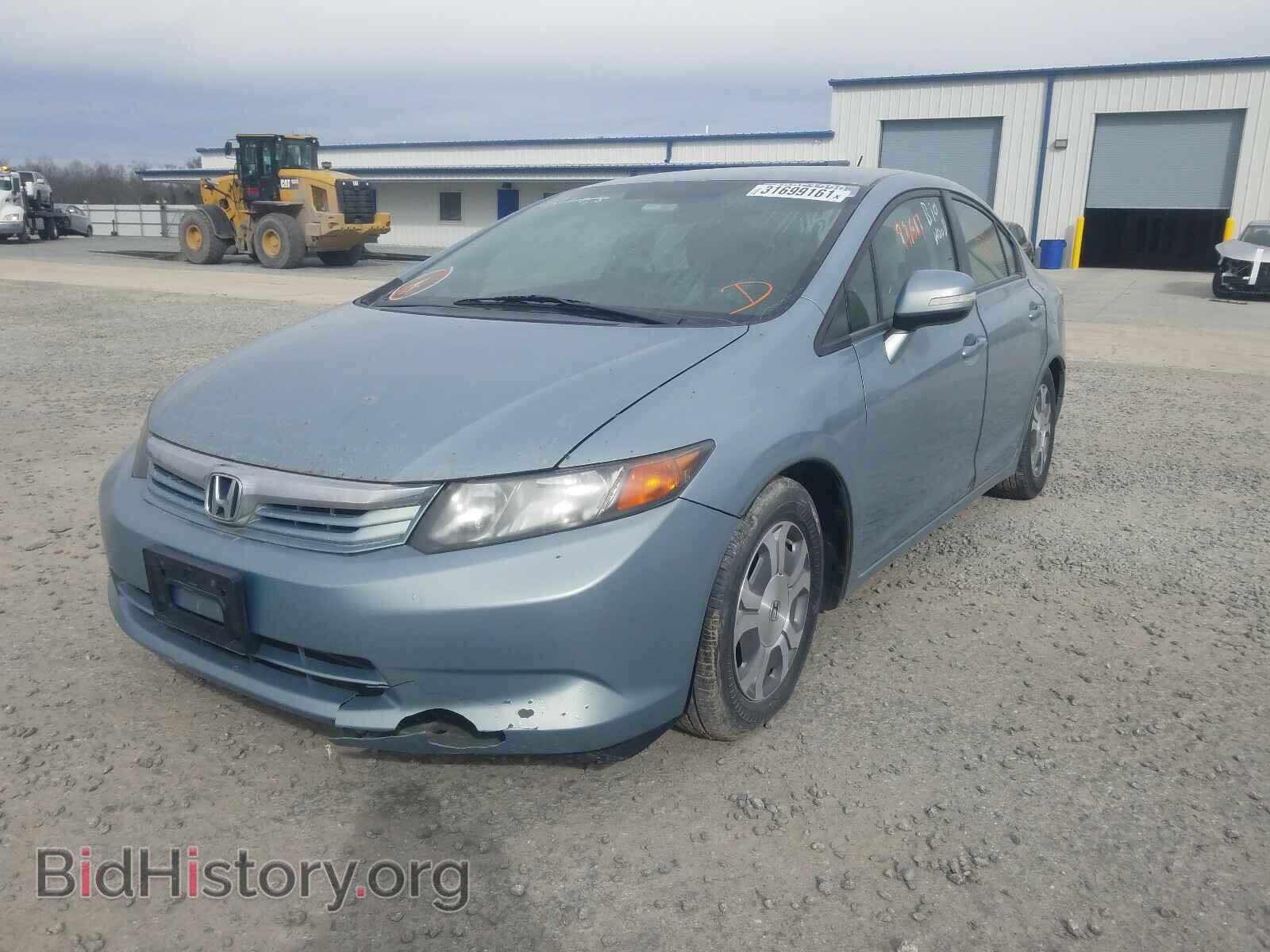 2012 HONDA CIVIC - VIN: JHMFB4F26CS000077 - Фото 2