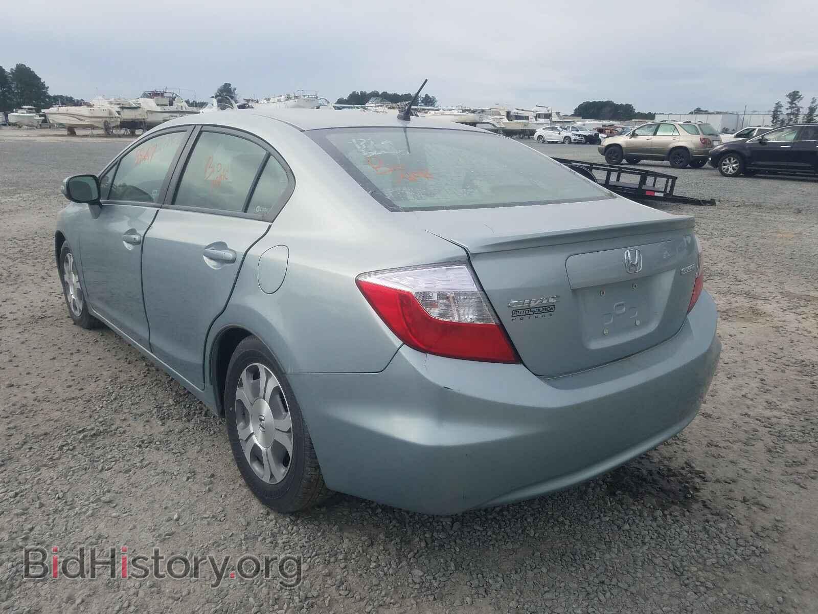 2012 HONDA CIVIC - VIN: JHMFB4F26CS000077 - Фото 3