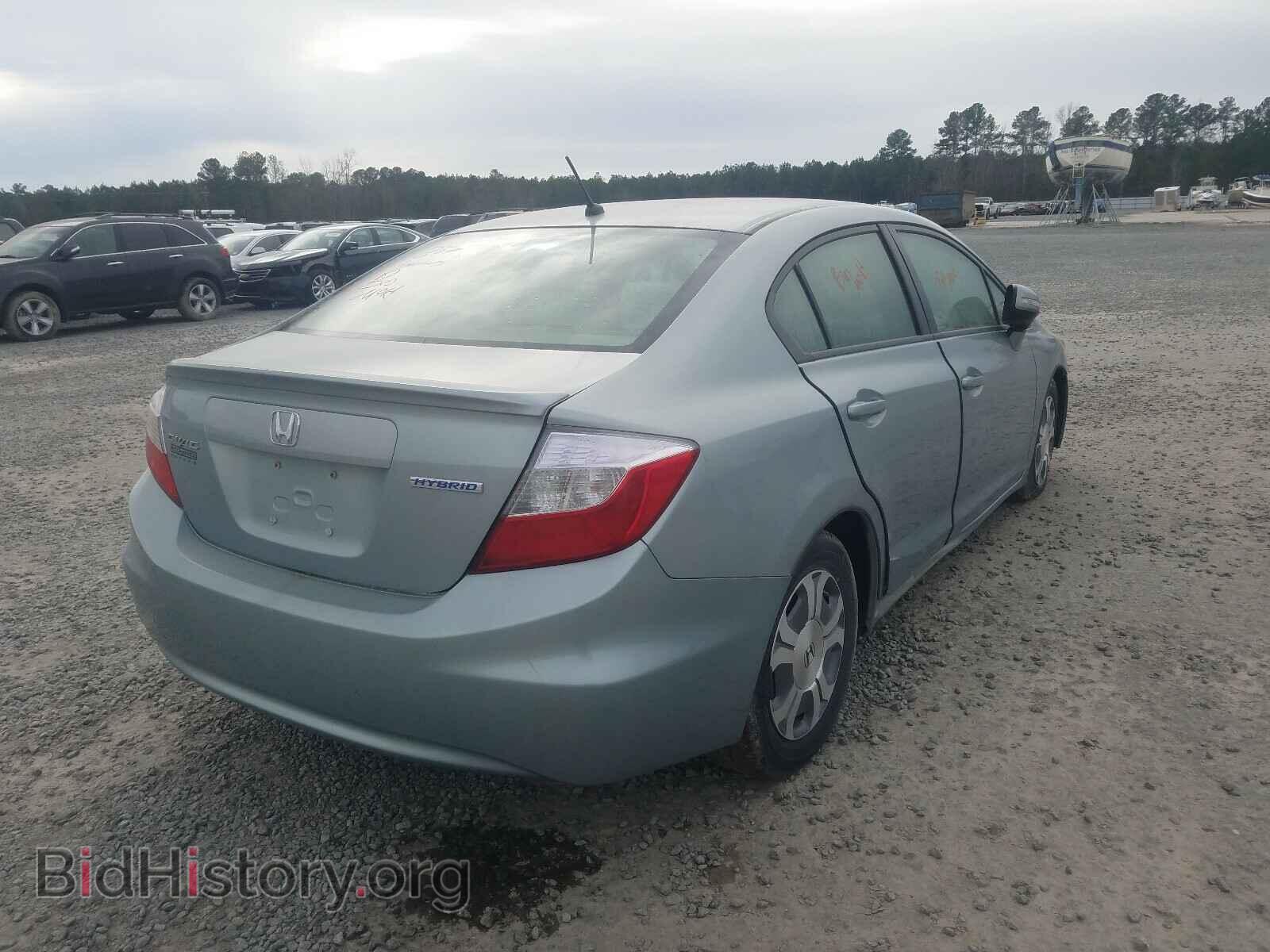2012 HONDA CIVIC - VIN: JHMFB4F26CS000077 - Фото 4