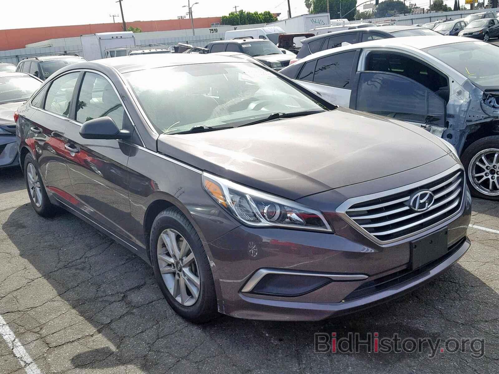 Фотография 5NPE24AF3HH474937 - HYUNDAI SONATA 2017