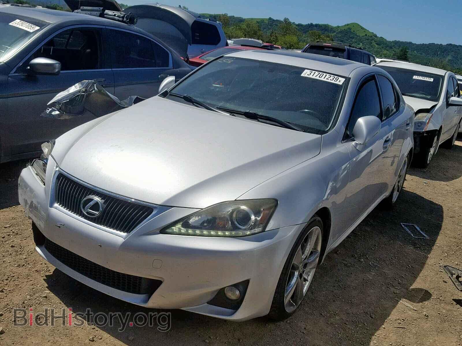 2012 LEXUS IS 250 - VIN: JTHBF5C2XC5183267 - Фото 2