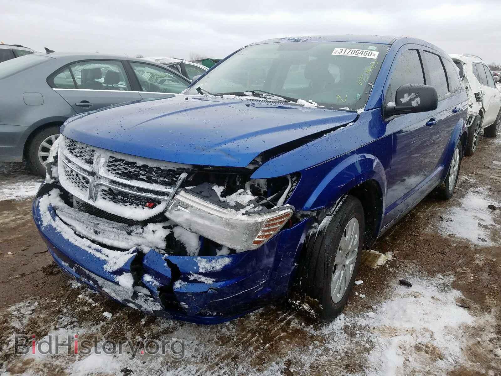 2015 DODGE JOURNEY - VIN: 3C4PDCAB1FT631033 - Фото 2