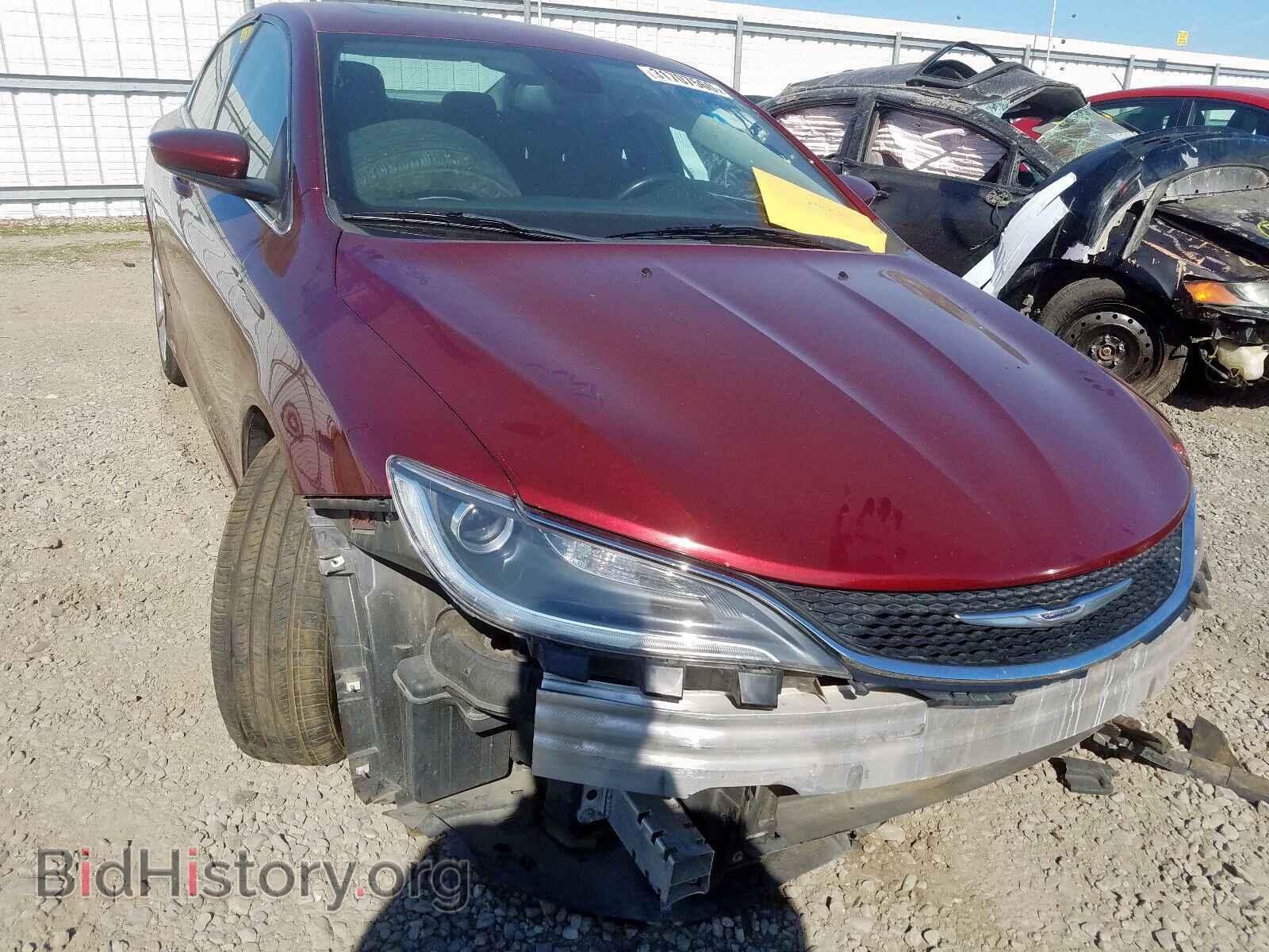 Фотография 1C3CCCAB5FN742271 - CHRYSLER 200 2015