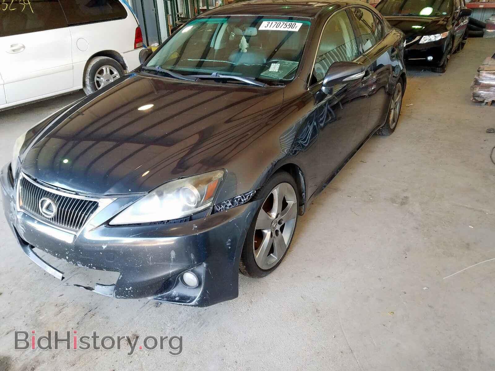 2011 LEXUS IS - VIN: JTHBF5C29B5134639 - Фото 2
