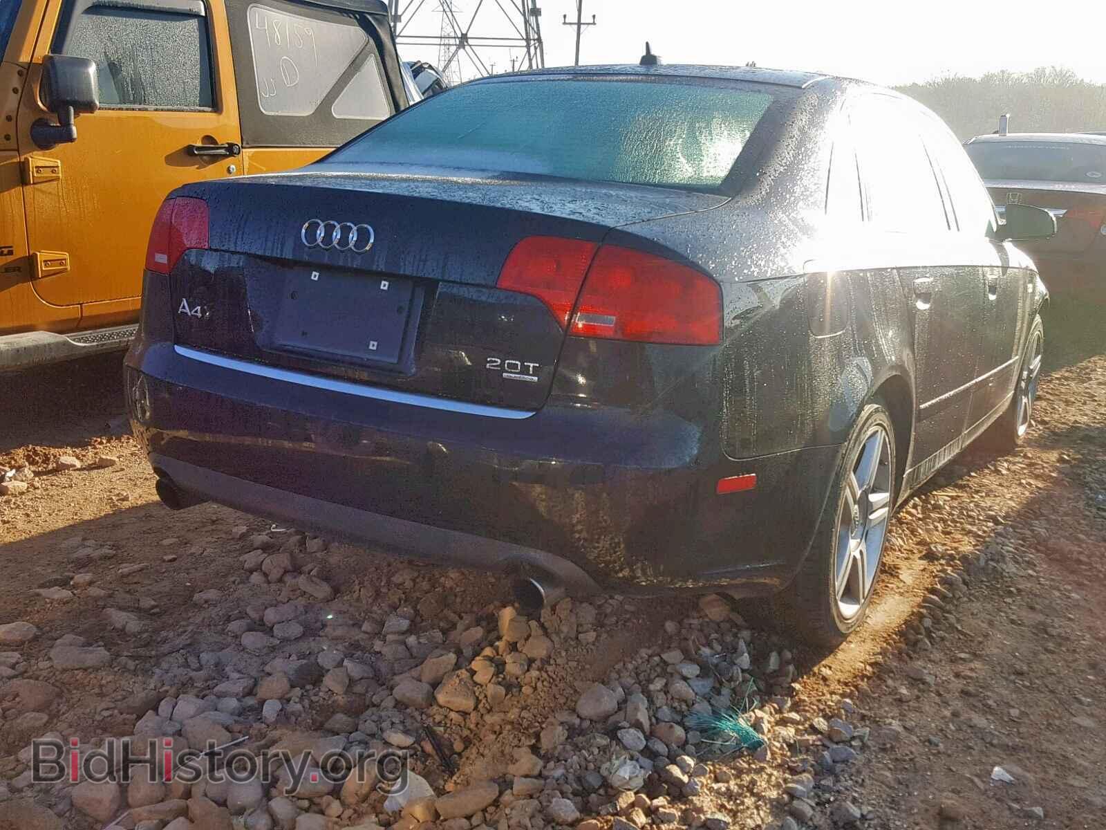 2007 AUDI A4 - VIN: WAUDF78E17A218104 - Фото 4