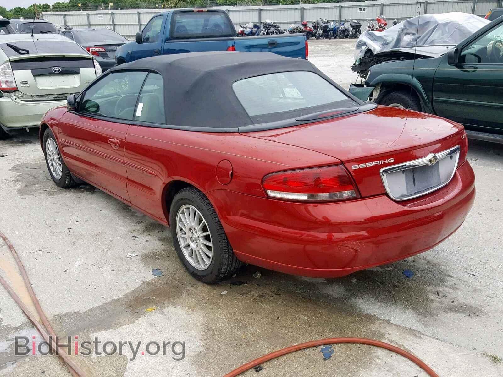 2004 CHRYSLER SEBRING - VIN: 1C3EL55R94N109815 - Фото 3