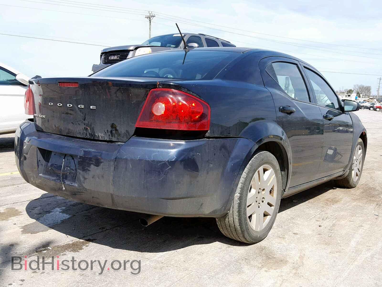 2011 DODGE AVENGER - VIN: 1B3BD4FB2BN564401 - Фото 4