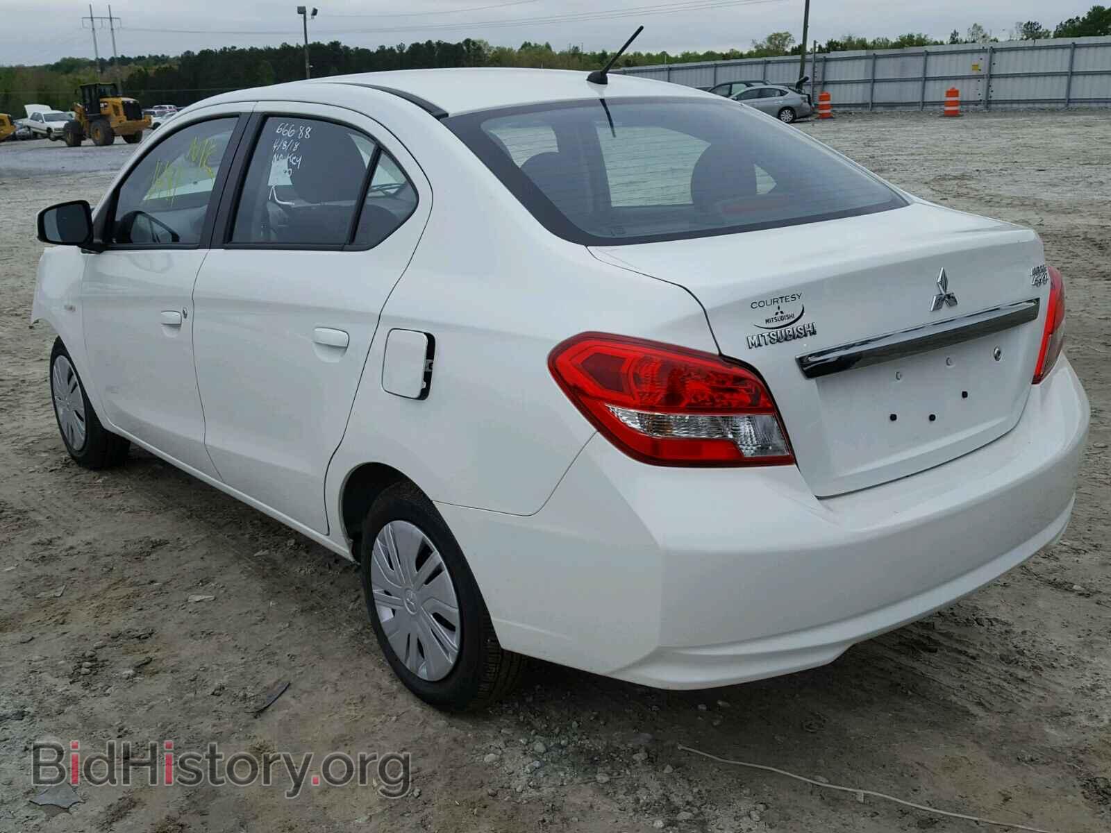 2017 MITSUBISHI MIRAGE - VIN: ML32F3FJ9HHF18880 - Фото 3