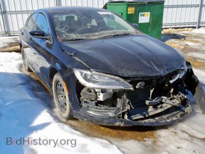 2016 Chrysler 200 LX, черный — VIN 1C3CCCFB4GN122733, Copart