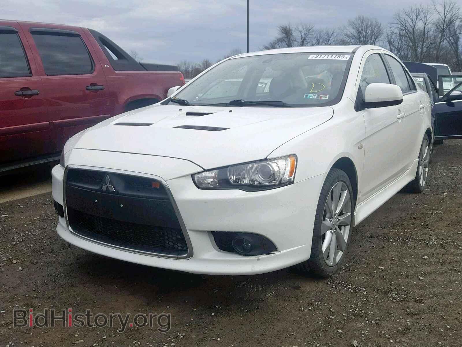 2013 MITSUBISHI LANCER - VIN: JA32V6FV5DU005563 - Фото 2