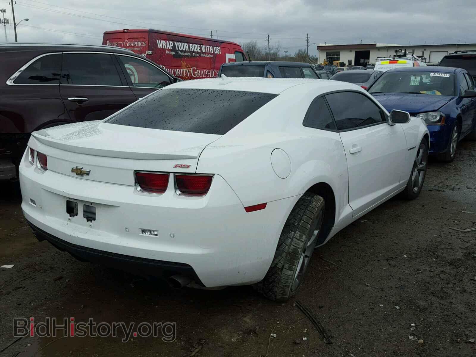 2013 CHEVROLET CAMARO - VIN: 2G1FC1E36D9185444 - Фото 4