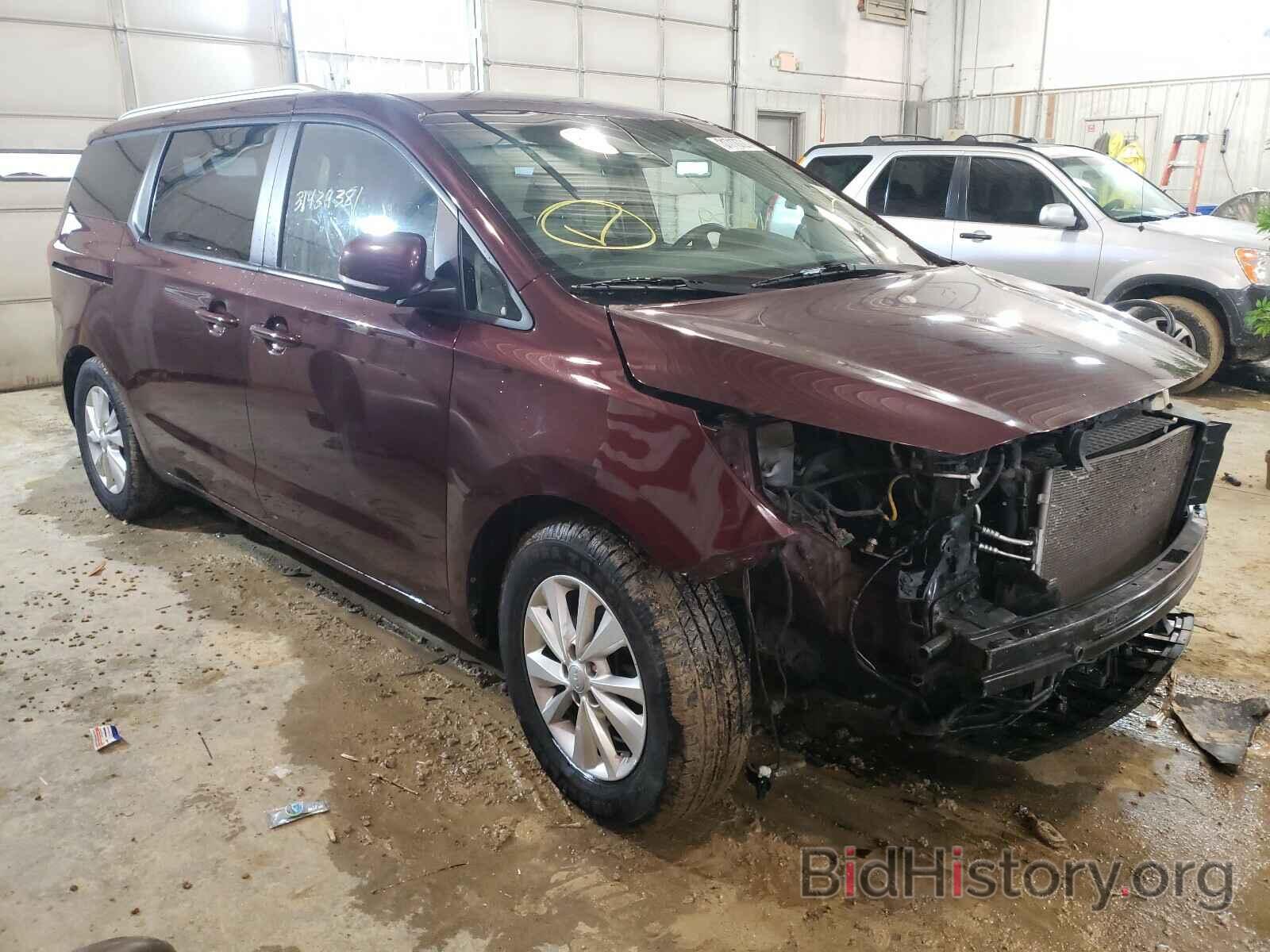 Photo KNDMB5C16G6100205 - KIA SEDONA 2016