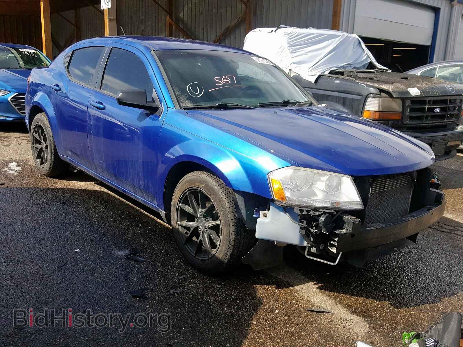 Photo 1C3CDZAB7CN245010 - DODGE AVENGER 2012