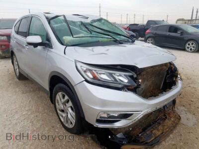 2016 Honda CR-V EX, серебристый — VIN 2HKRM3H59GH565552, Copart