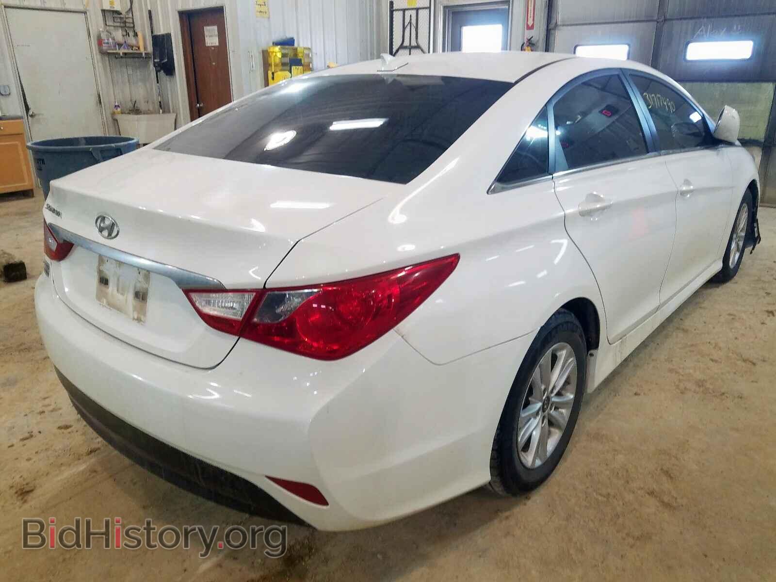 2014 HYUNDAI SONATA - VIN: 5NPEB4AC5EH869249 - Фото 4