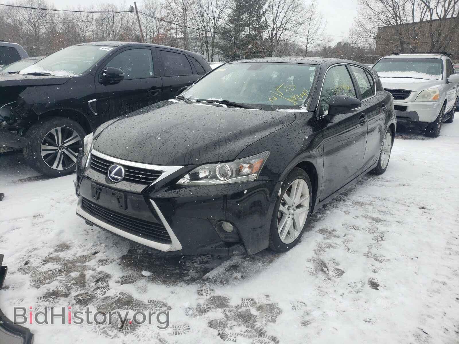 2014 LEXUS CT 200 - VIN: JTHKD5BH4E2189534 - Фото 2