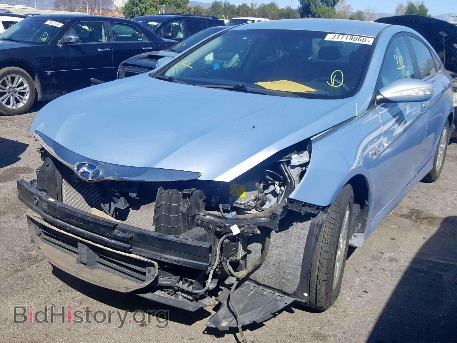 2012 HYUNDAI SONATA - VIN: KMHEC4A49CA037077 - Фото 2