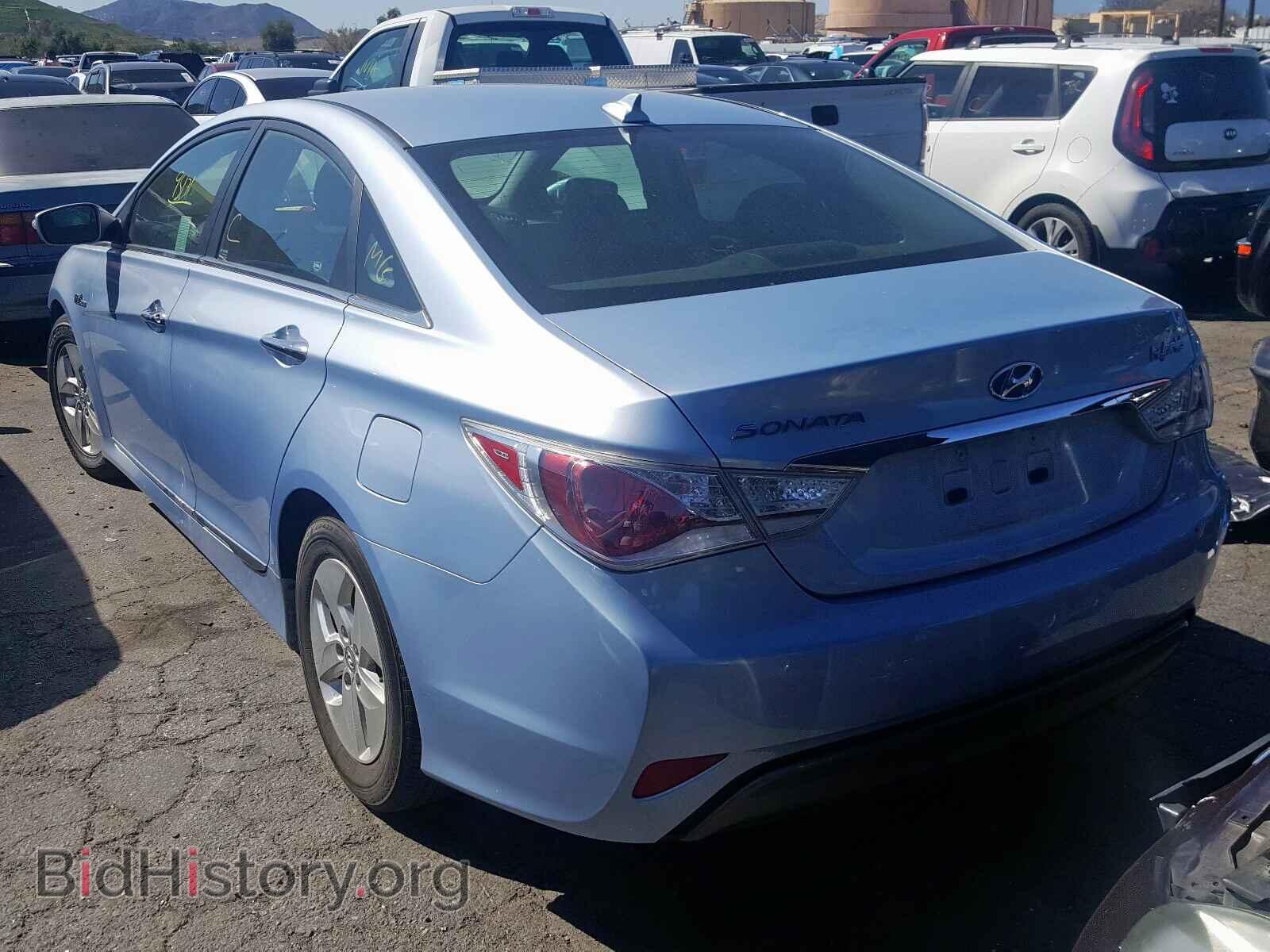2012 HYUNDAI SONATA - VIN: KMHEC4A49CA037077 - Фото 3