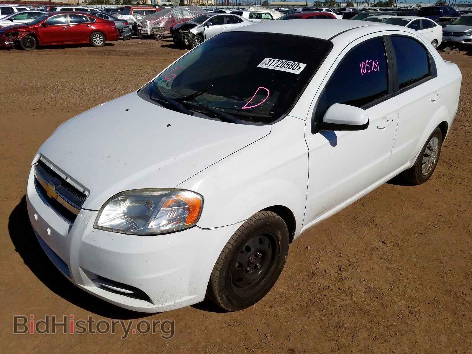 2011 CHEVROLET AVEO - VIN: KL1TD5DEXBB241776 - Фото 2
