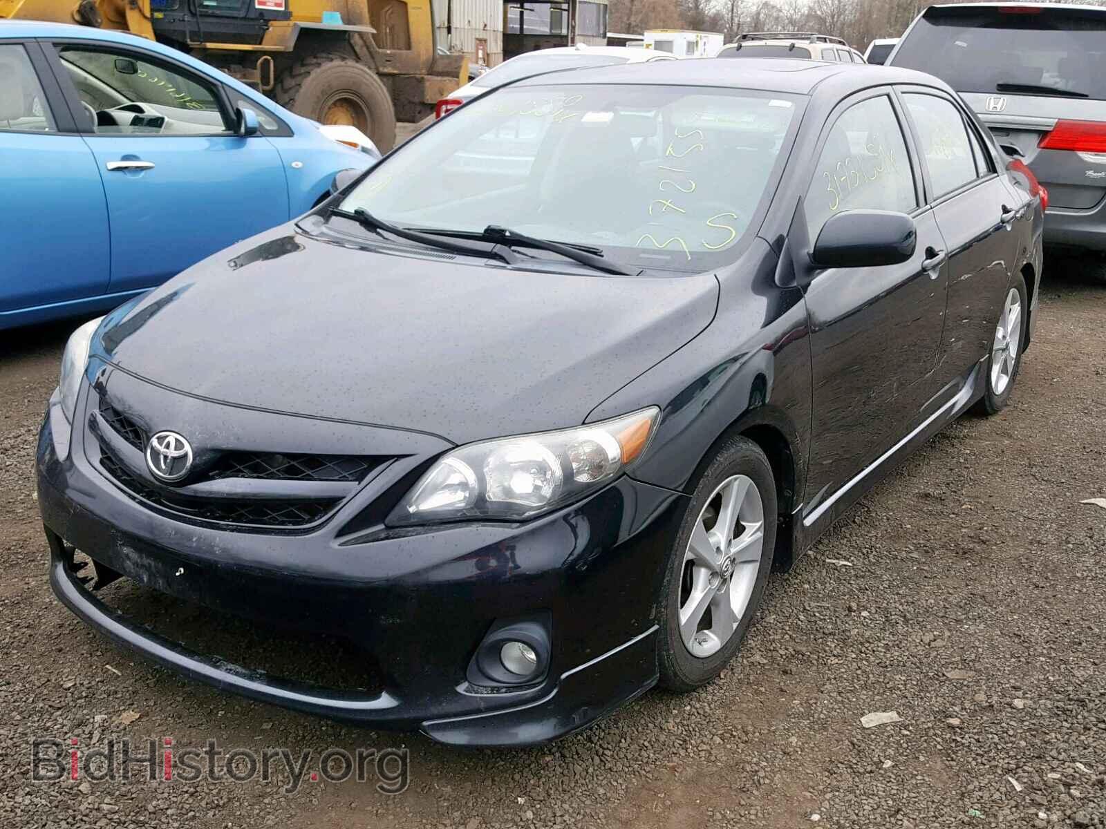 2011 TOYOTA COROLLA BA - VIN: 2T1BU4EE4BC650449 - Фото 2