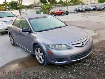 2008 Mazda 6 6 I, серый — VIN 1YVHP80C185M26490, Copart