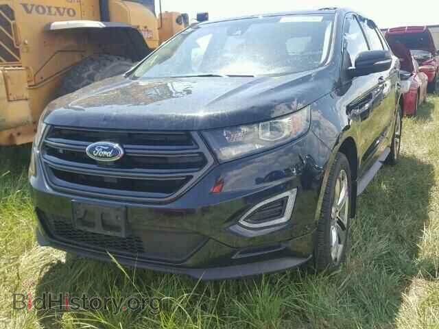 2015 FORD EDGE - VIN: 2FMTK4AP1FBB27367 - Фото 2