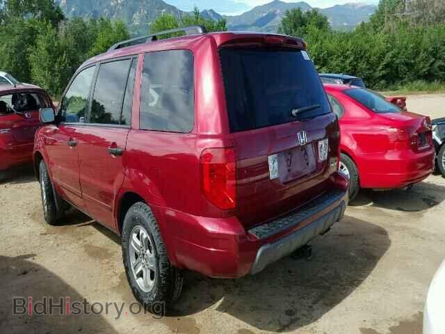 2005 HONDA PILOT - VIN: 2HKYF18525H550110 - Фото 3