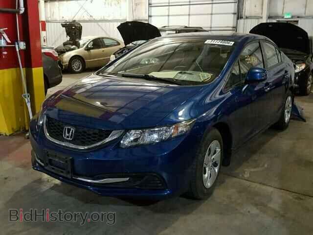 2013 HONDA CIVIC - VIN: 2HGFB2F59DH592360 - Фото 2