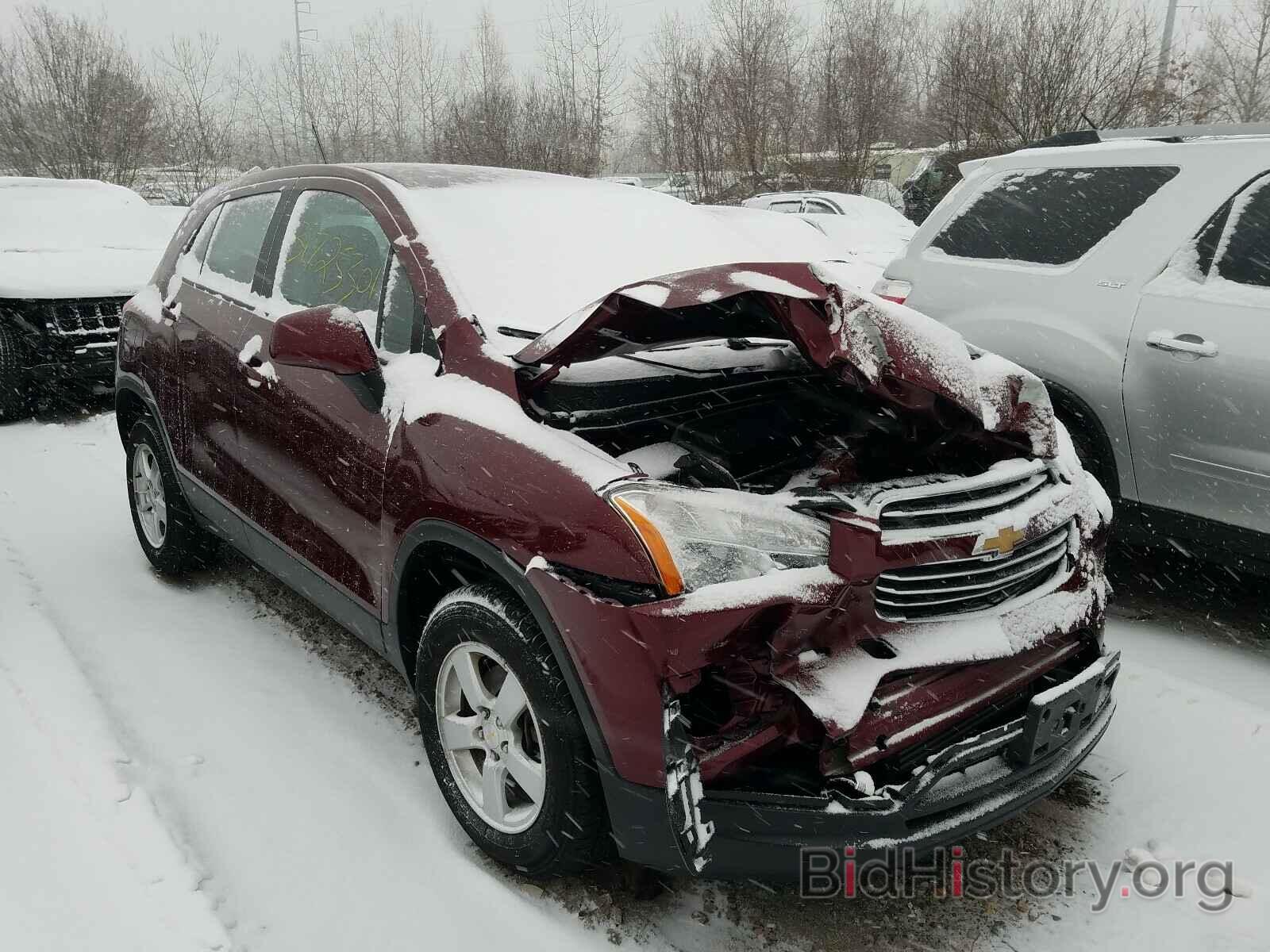 Фотография 3GNCJNSBXGL258603 - CHEVROLET TRAX 2016