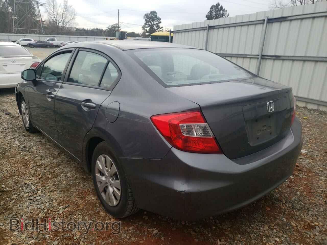 2012 HONDA CIVIC - VIN: 2HGFB2E55CH531037 - Фото 3