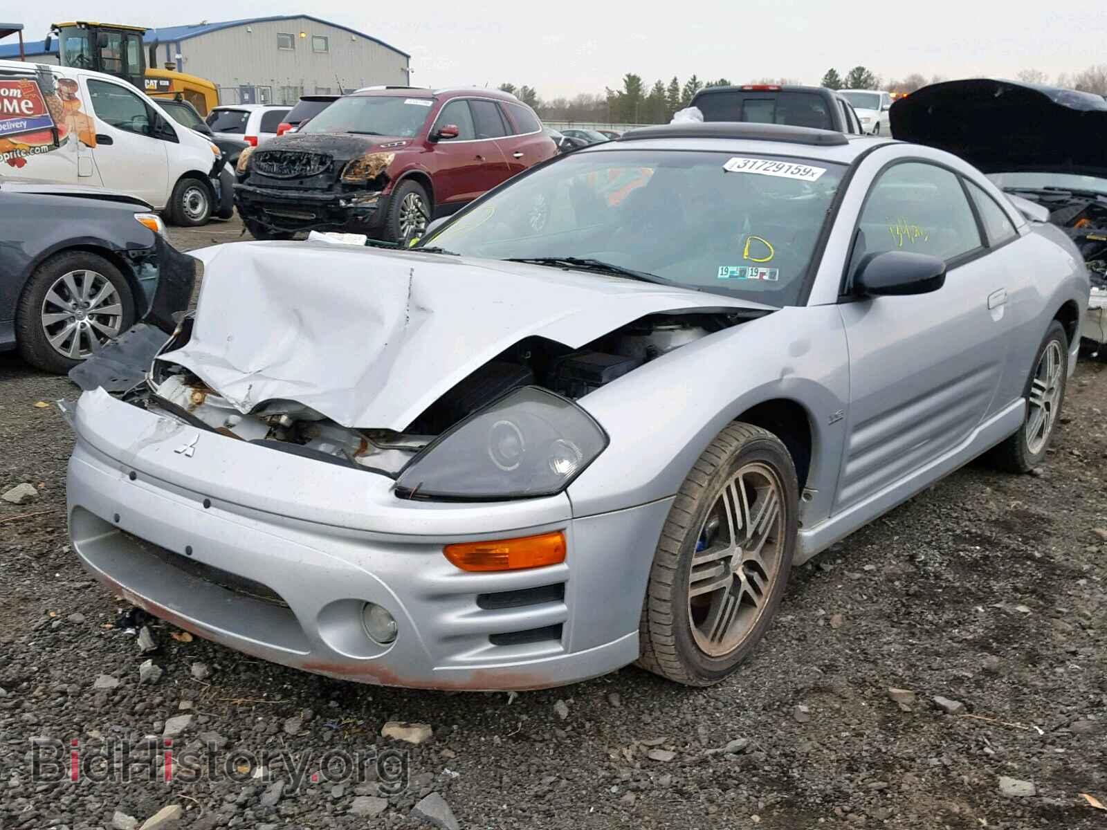2003 MITSUBISHI ECLIPSE - VIN: 4A3AC74H13E023635 - Фото 2